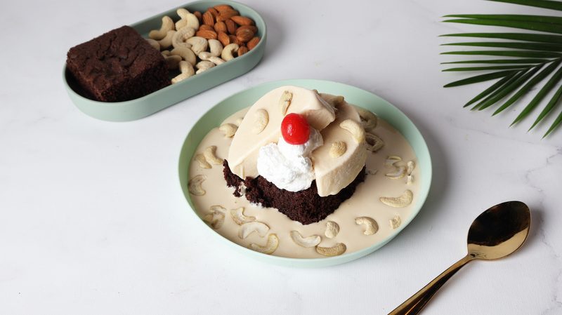 Rabdi Lava Brownie