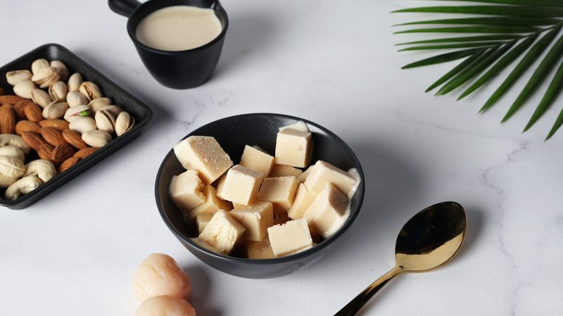 Fresh Litchi Kulfi